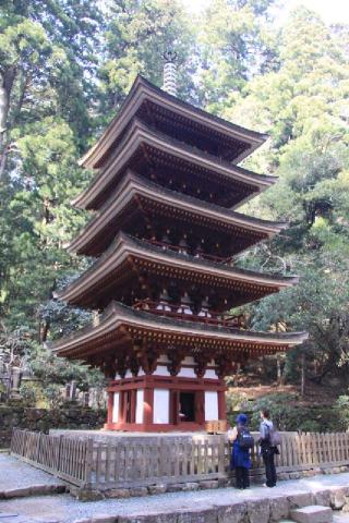 室生寺　五重塔の参拝記録(りょうまさん)