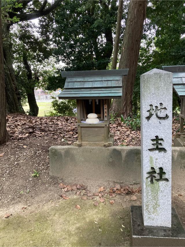 地主社(大岡白山神社　境内)の参拝記録4
