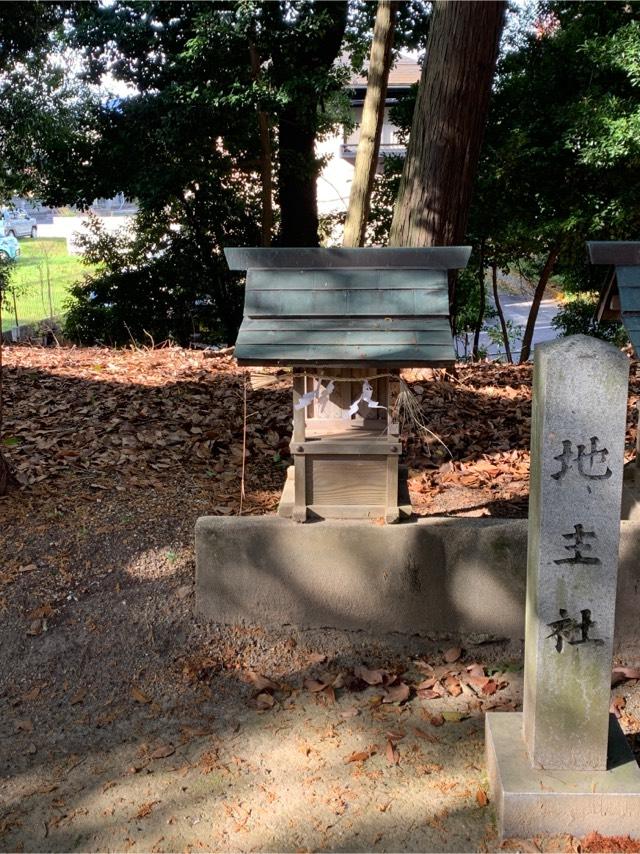 愛知県安城市大岡町宮東43 地主社(大岡白山神社　境内)の写真1