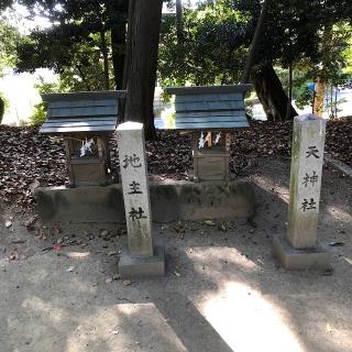 天神社(大岡白山神社　境内)の参拝記録(ワヲンさん)