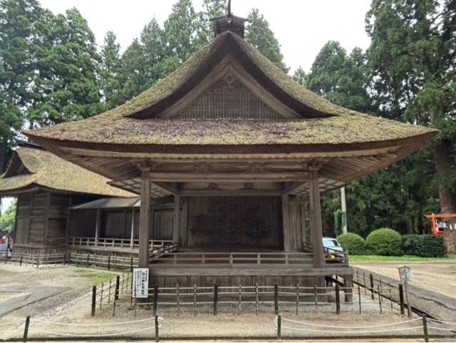 白山神社能舞台の参拝記録3