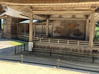 白山神社能舞台の参拝記録(あまぞんさん)