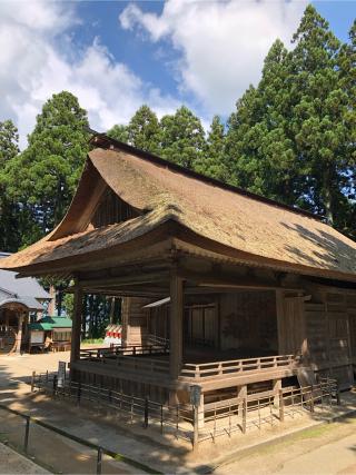 白山神社能舞台の参拝記録(水戸のミツルさん)