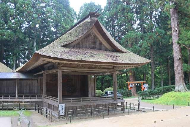 白山神社能舞台の参拝記録4