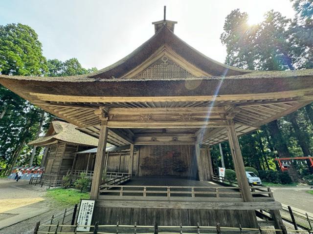 白山神社能舞台の参拝記録5