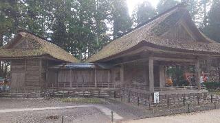 白山神社能舞台の参拝記録(りょうまさん)