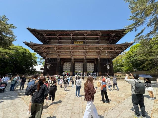 東大寺南大門の参拝記録2