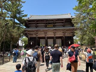 東大寺南大門の参拝記録(いけさん)