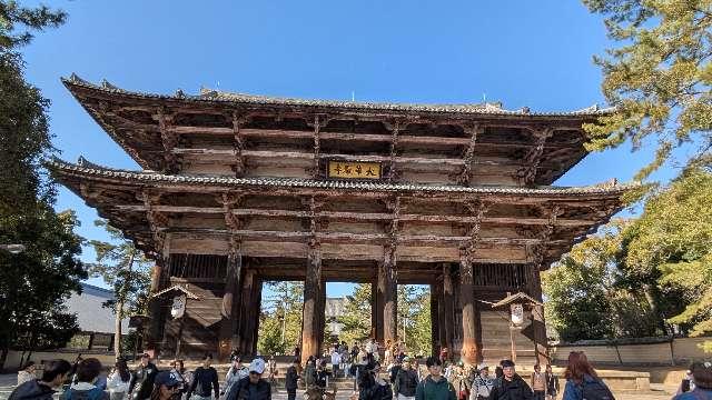 東大寺南大門の参拝記録2