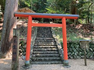 木霊神社(丹生川上神社中社末社)の参拝記録(恭子さん)