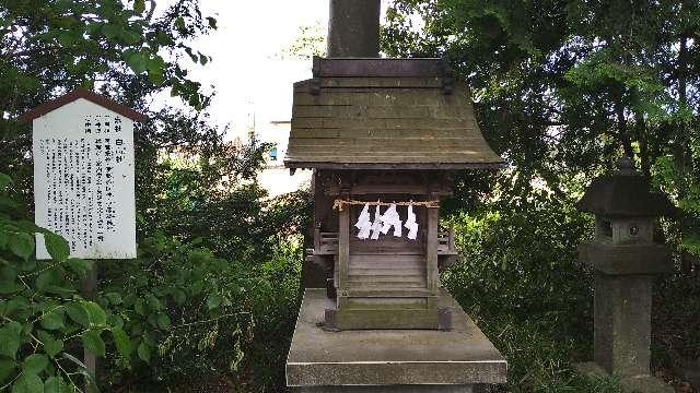 白山社(山田八幡神社)の参拝記録2