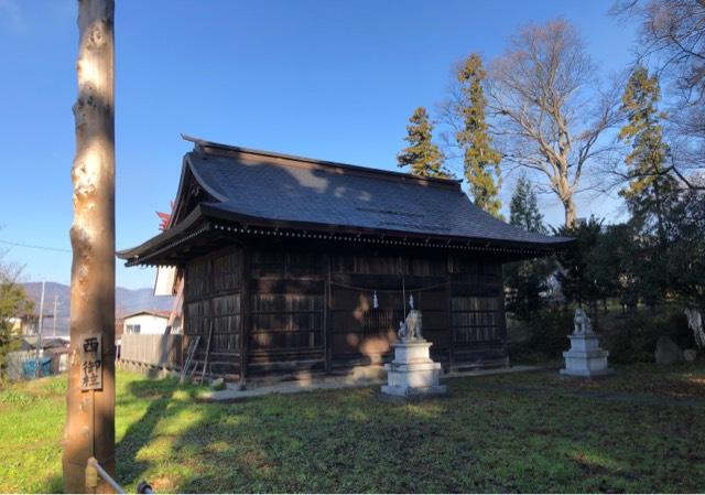 長野県中野市赤岩1552 高杜神社里社の写真1