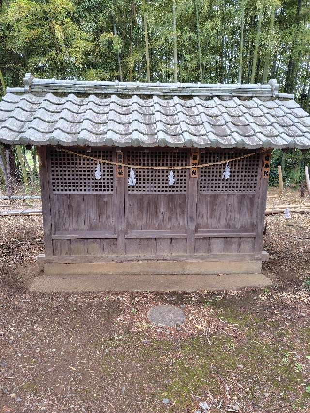 合祀社(横沼白髭神社境内)の参拝記録1