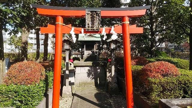 東京都中央区勝どき１丁目１ 三五稲荷神社の写真1