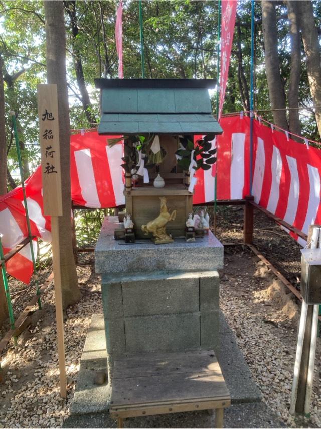 朝日稲荷社(玉鉾神社境内社)の参拝記録1