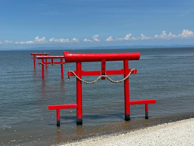 大魚神社海中鳥居の参拝記録2