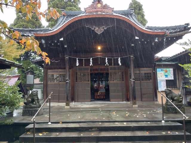 越中白山総社(白山神社)の参拝記録1