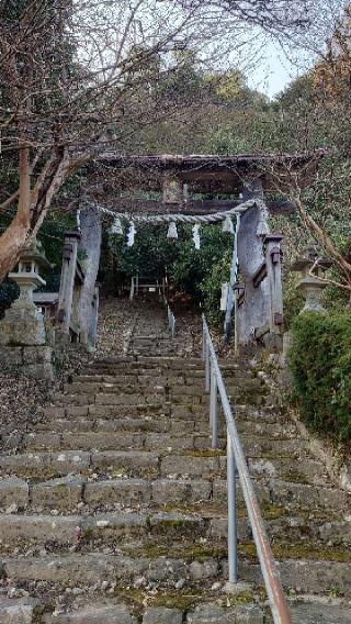 鳴石山八幡神社の参拝記録(Roseさん)