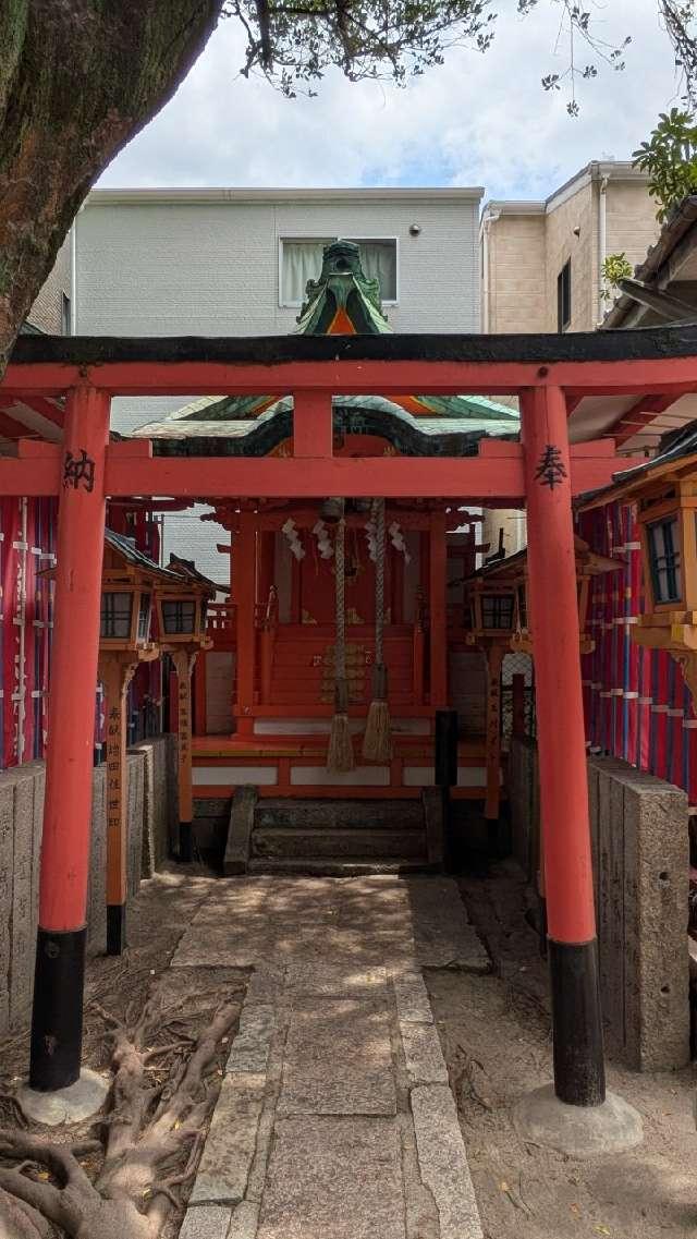 御幸森稲荷社(御幸森天神宮)の参拝記録1
