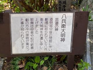 八兵衛大明神(生國魂神社)の参拝記録(wednesdayさん)