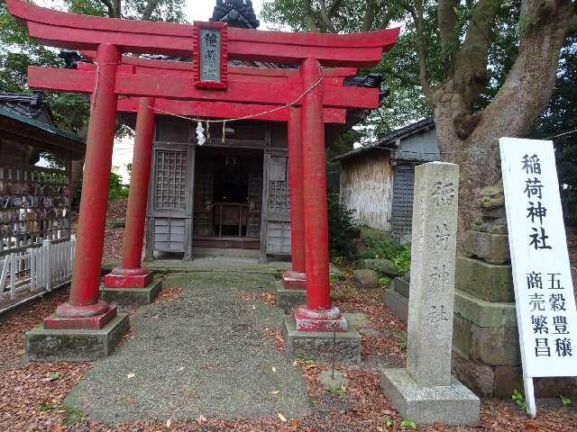 石川県輪島市河井町4-69 稲荷神社（重蔵神社境内末社）の写真1