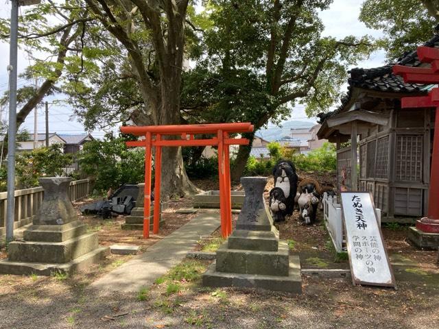 たぬき天神（重蔵神社境内末社）の参拝記録1