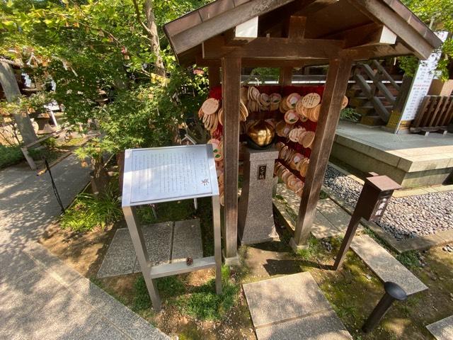 なで桃（行田八幡神社境内）の参拝記録1