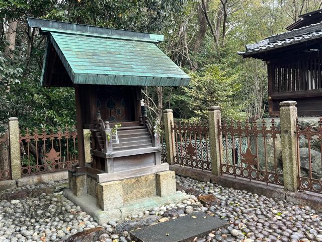 神明社(城山八幡宮境内社)の参拝記録(忍さん)