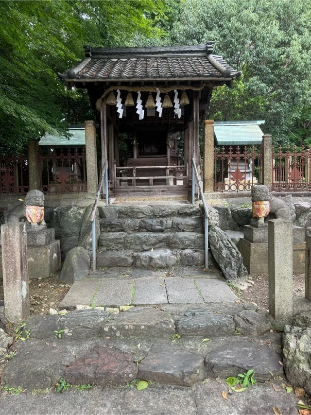 神明社(城山八幡宮境内社)の参拝記録(こーちんさん)