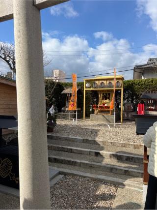 津島神社(山田天満宮境内社)の参拝記録(⛩️🐍🐢まめ🐢🐍⛩️さん)