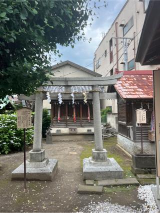 三峯神社(千住神社末社 火伏せ三社)の参拝記録(⛩️🐍🐢まめ🐢🐍⛩️さん)
