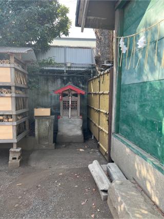 稲荷神社(子安神社境内社)の参拝記録(⛩️🎠🐢まめ🐢🎠⛩️さん)