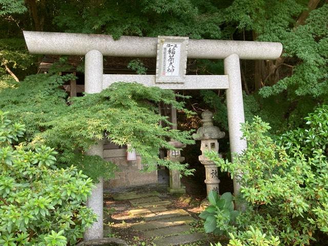 お茶子稲荷神社の参拝記録3