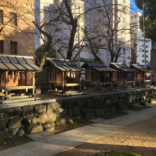 弥五郎社(那古野神社境内社)の参拝記録(ワヲンさん)