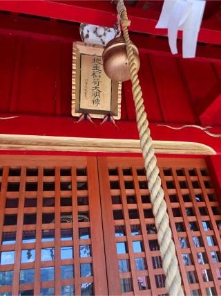 地主稲荷社（上野國一社八幡宮）の参拝記録(こーちんさん)