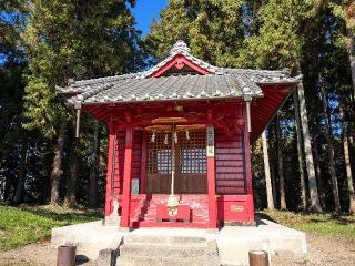 地主稲荷社（上野國一社八幡宮境内社）の参拝記録(愛しい風さん)
