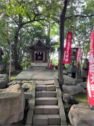 稲荷神社(上野総社神社境内社)の参拝記録(⛩️🐍🐢まめ🐢🐍⛩️さん)