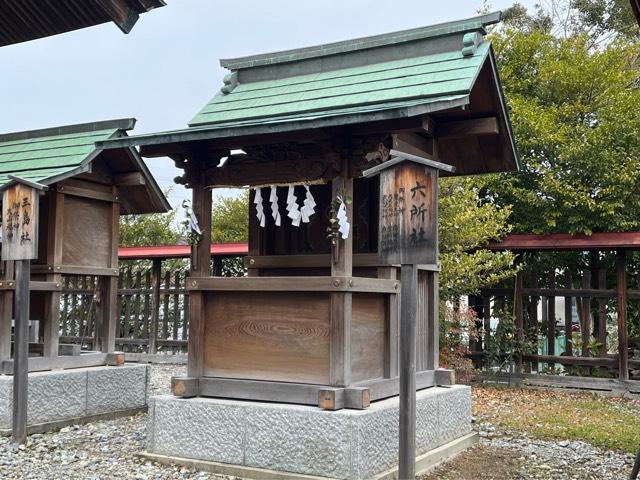 六所社(大神神社)の参拝記録5