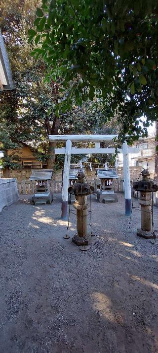 厳島神社(上祖師谷神明神社)の参拝記録(まーぼーさん)