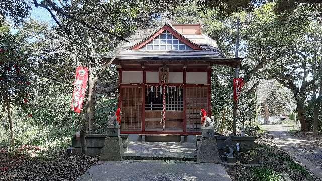 千葉県香取郡東庄町笹川い−５５４９−３ 稲荷神社(諏訪大神内)の写真1