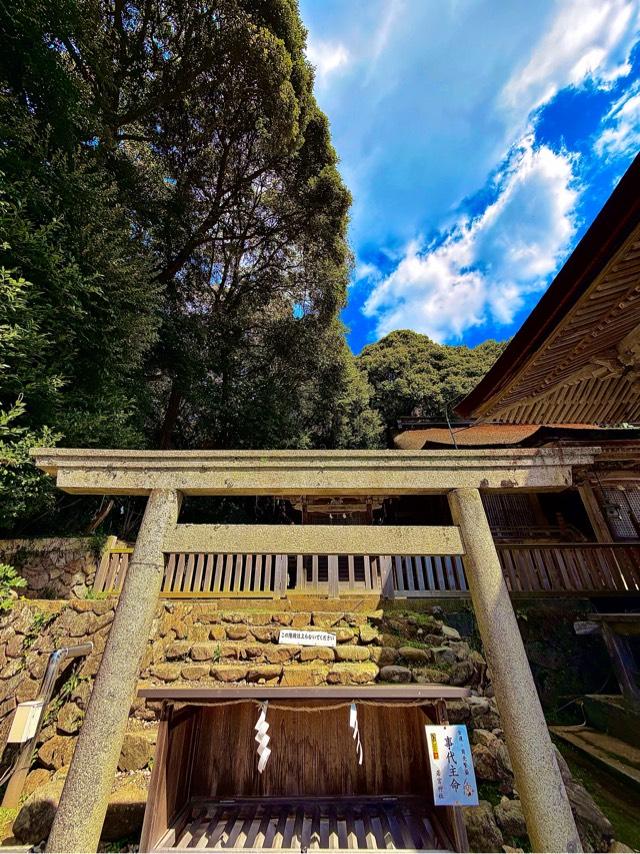 若宮神社(氣多大社摂社)の参拝記録1
