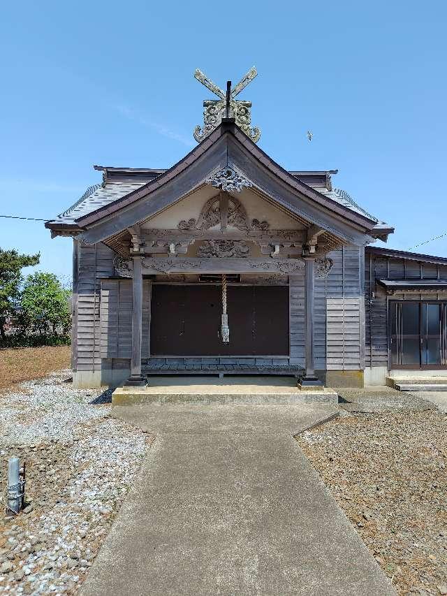青森県下北郡大間町大字大間字大間平17-750 弁天神社拝殿の写真1