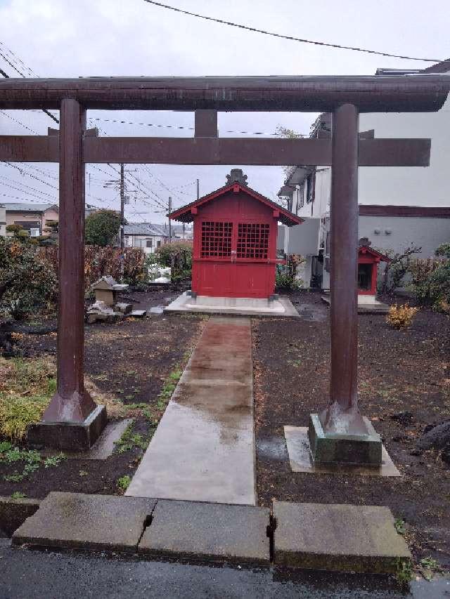 中ツ原稲荷神社の参拝記録(三毛猫さん)