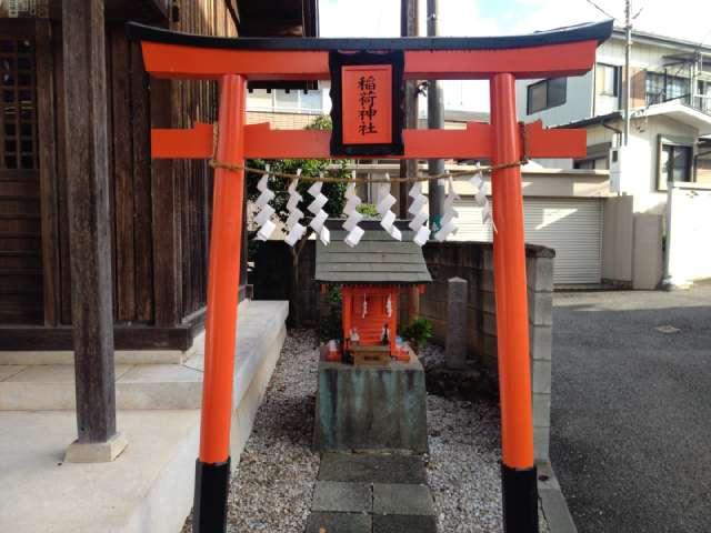 稲荷神社（白山神社境内社）の参拝記録1