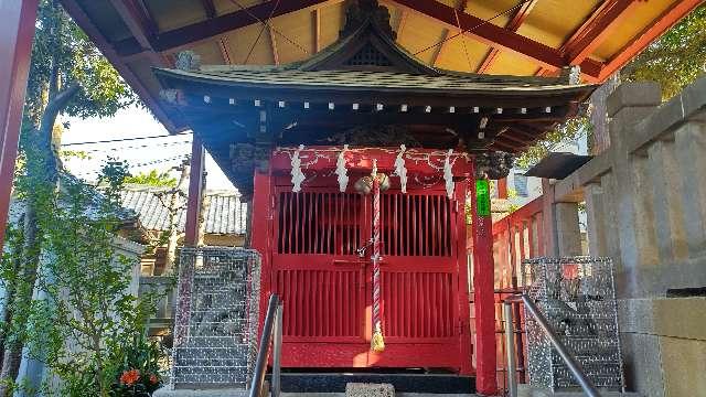 幸福稲荷神社（用賀神社境内）の参拝記録1