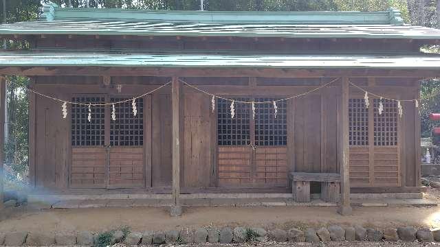 白山・神明・稲荷神社合社殿（大麻止乃豆乃天神社境内社）の参拝記録1