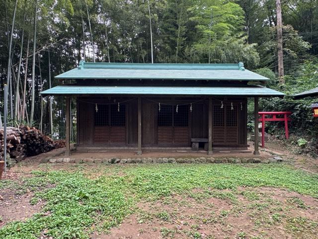 白山・神明・稲荷神社合社殿（大麻止乃豆乃天神社境内社）の参拝記録1