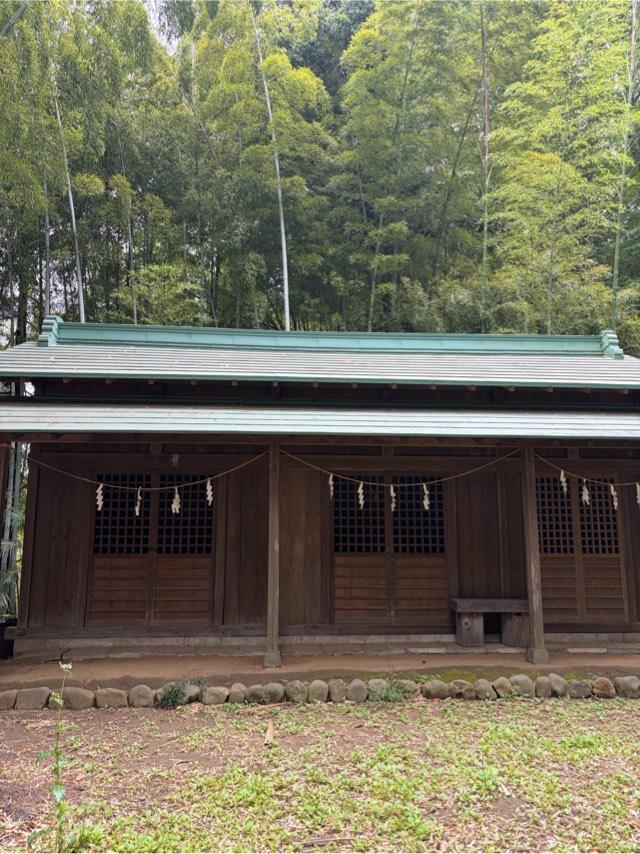 白山・神明・稲荷神社合社殿（大麻止乃豆乃天神社境内社）の参拝記録1