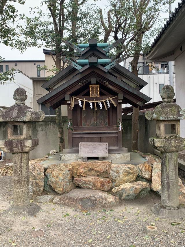 猿田彦社(安久美神戸神明社　境内)の写真1