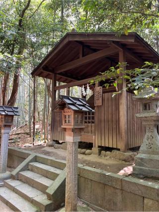 奥の社(飛鳥坐神社)の参拝記録(⛩️🐍🐢まめ🐢🐍⛩️さん)